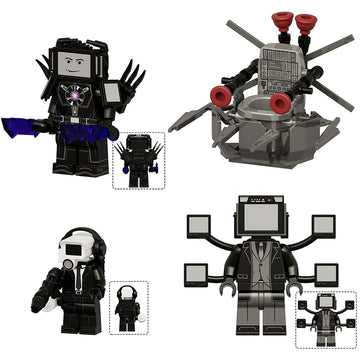 Skibidi_Toilet_Series_14_Minifigures_Custom_Machinima_Brick_Toys_Set